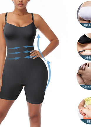 Women's Full Body Shapewear Bodysuit with Tummy Control - Slimming & Comfortable