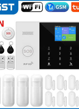 Tuya Smart WiFi GSM Home Alarm System with App & Alexa Control