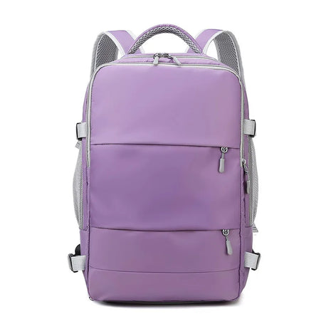 Women's Large Waterproof Anti-Theft Travel Backpack with USB Port