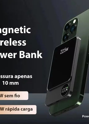 Wireless Power Bank Magnetic 100000mAh Portable Powerbank Type C Fast Charger For iPhone Xiaomi Samsung All Magsafe Series Phone