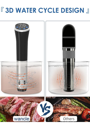 1100W Sous Vide Cooker with LCD Touch Display