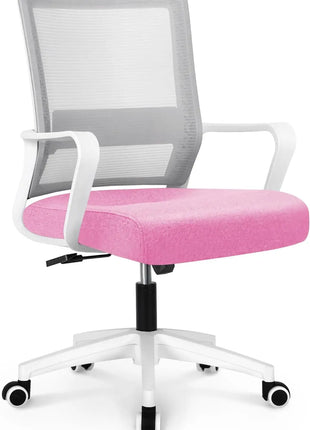 Ergonomic Mesh Office Chair with Adjustable Height and Lumbar Support