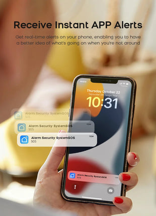 Tuya Smart WiFi GSM Home Alarm System with App & Alexa Control