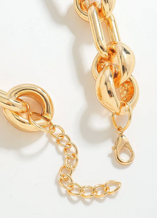 14K Gold Plated Heart Flower Butterfly Pendant Necklace - Vintage Charm