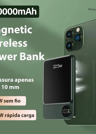 Wireless Power Bank Magnetic 100000mAh Portable Powerbank Type C Fast Charger For iPhone Xiaomi Samsung All Magsafe Series Phone
