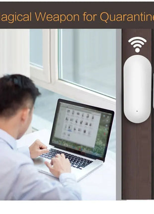 WiFi Smart Door Sensor with App Alerts & Alexa/Google Home Support