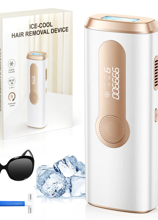 IPL Laser Hair Removal Device for Men & Women - Painless Permanent Epilator