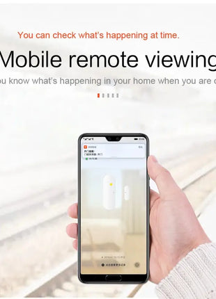 WiFi Smart Door Sensor with App Alerts & Alexa/Google Home Support