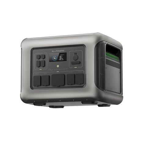 299Wh LiFePO4 Portable Power Station with 600W Dual AC Outlets